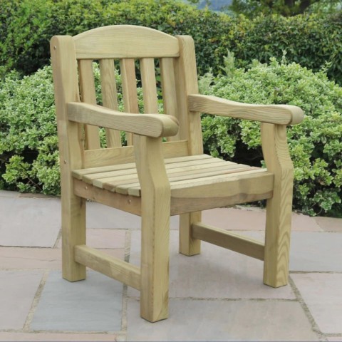 Zest Emily wooden garden chair