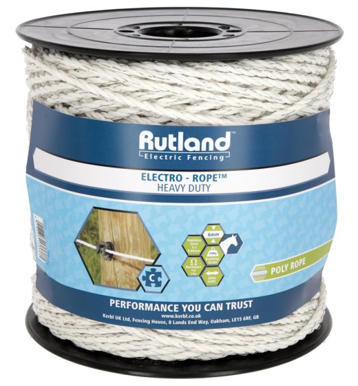 Rutland White Electro Rope (200m)