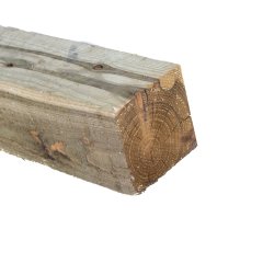 Larch Square Post Blunt (Treated) 10ft