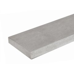 These smooth gravel boards are steel reinforced and designed to sit under panels to prevent deterioration with ground contact