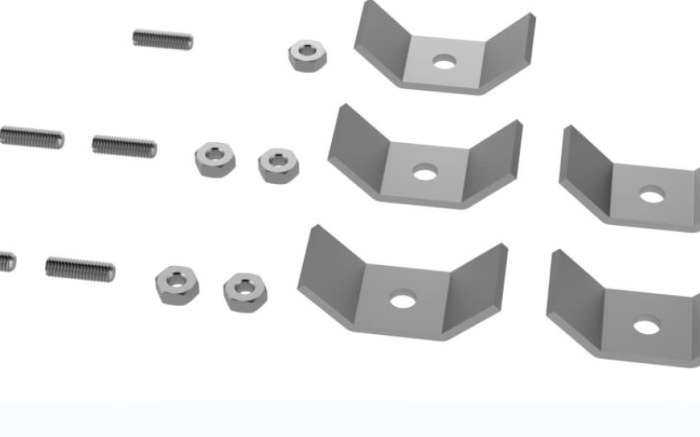Lugs for 44-1 channel (pack of 5)