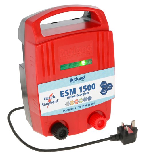 Essentials ESM 1500 Mains Energiser (1.5J) Electric Shepherd