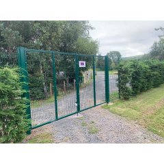 CLD Green Double Leaf Gate 1.8m High x 4m Wide