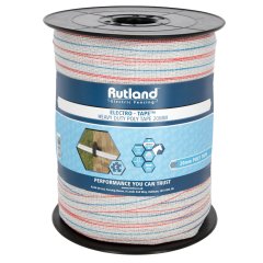 Rutland White Electro Tape 20mm (400M)