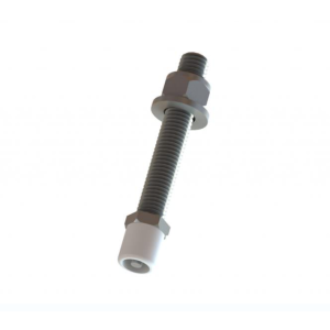 Bottom Guide with Nylon Roller and Extended Spindle for Box Frame Metal Doors