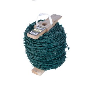 Green Double Strand Barbed Wire (200m)