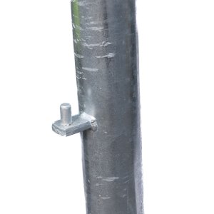 ROUND 4½" HANG POST GALVANISED TO SUIT 45" GATES 