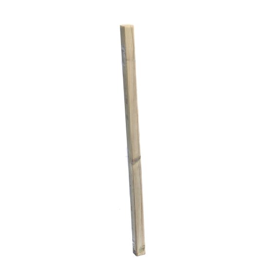 These Scandinavian and Baltic treated redwood decking spindles fit in our decking handrail at 125mm centres as inner posts