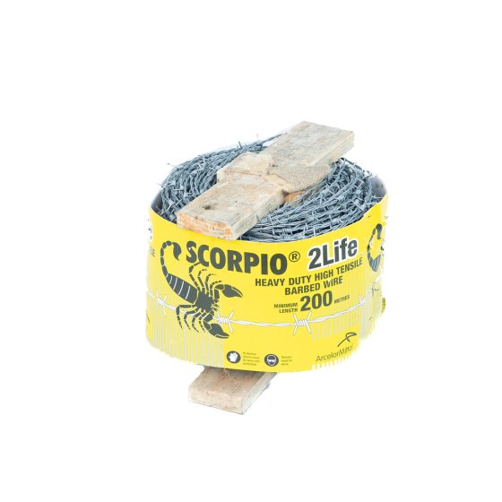 Heavy Duty High Tensile Barbed Wire (200m)