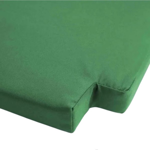 Zest Emily 3 seater bench cushion in green