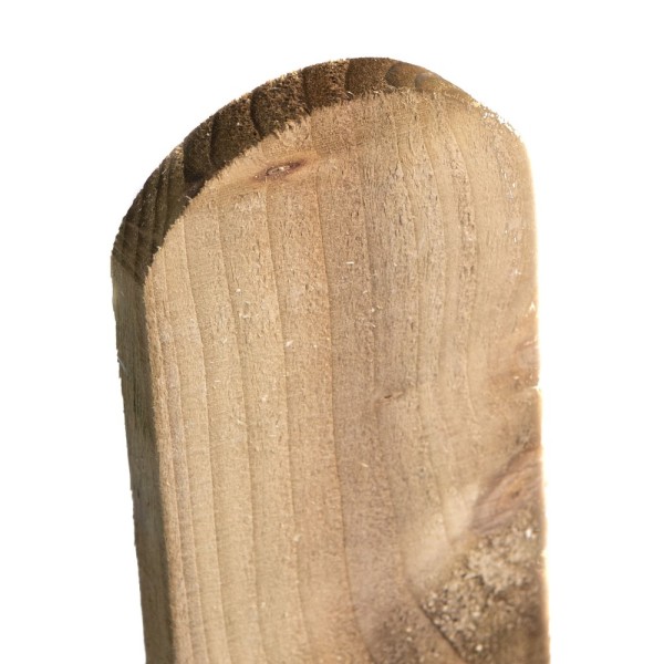 Rounded top pickets
