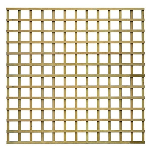 These 110mm square trellis panels are ideal for growing plants on. All pressure treated with a ten year guarantee against rot