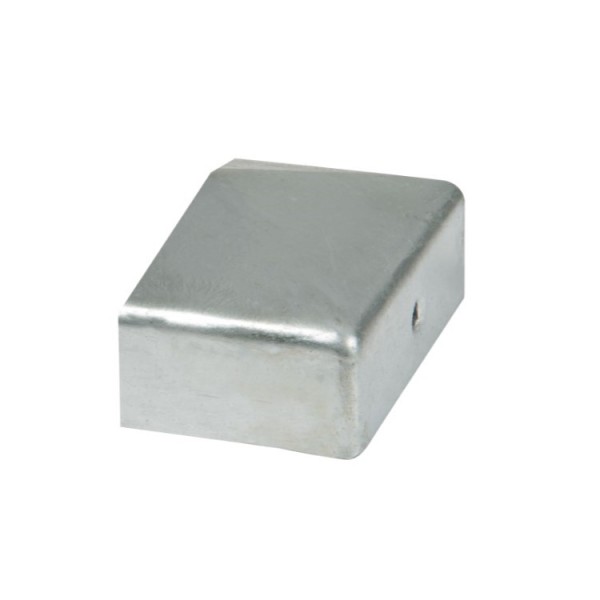 DuraPost half post cap with bracket galvanised