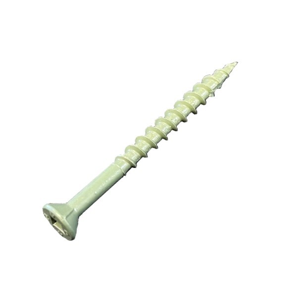 Decking screw with Evoshield coating
