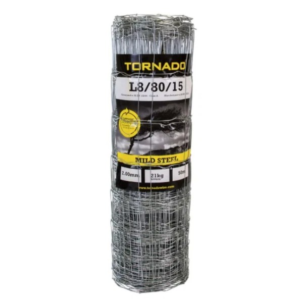 Tornado L8/80/15 mild steel light wire