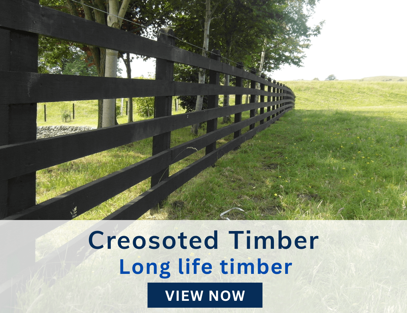Creosoted Timber - Long Life Timber