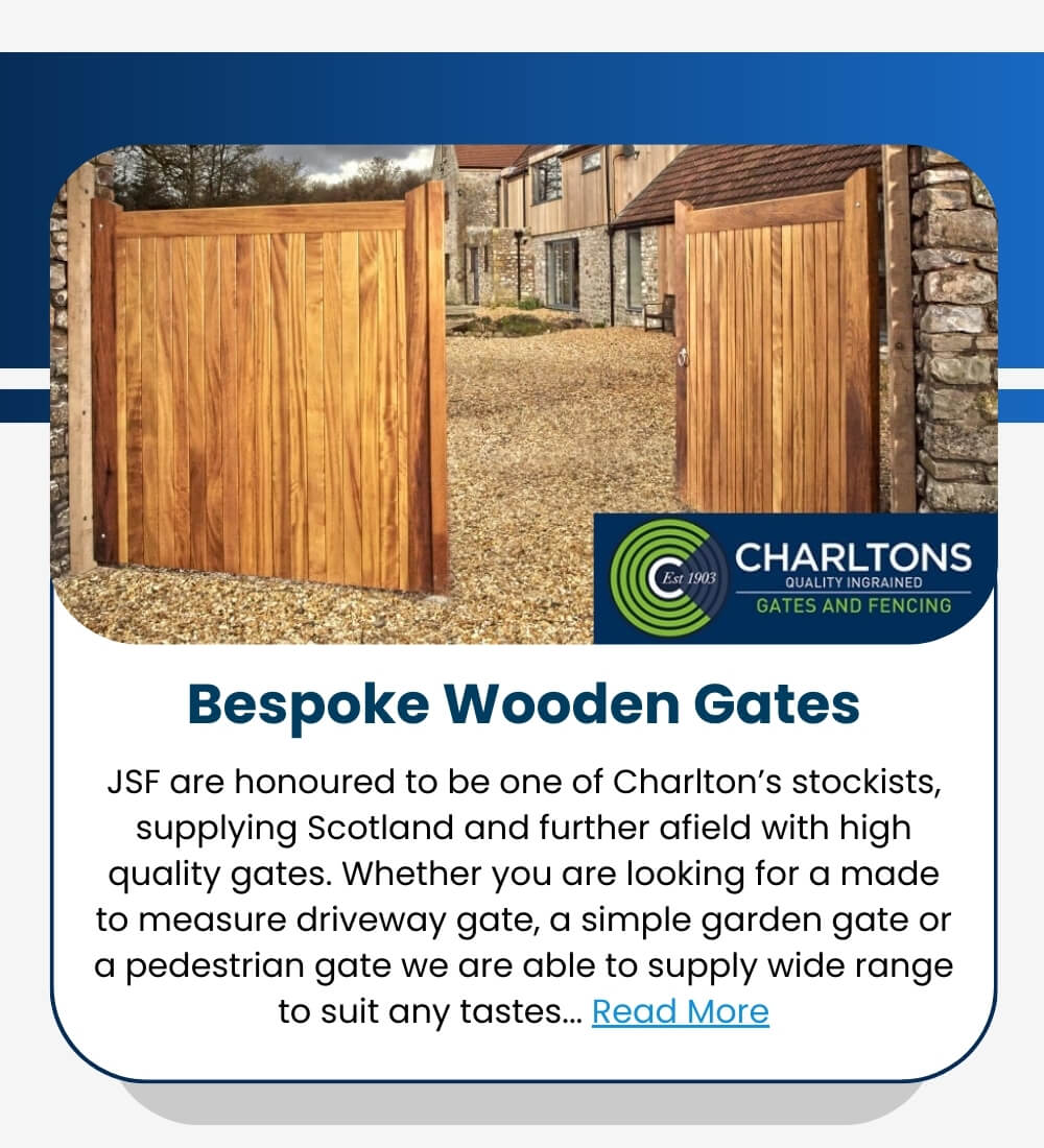 Charltons Wooden Gates bespoke made to measure