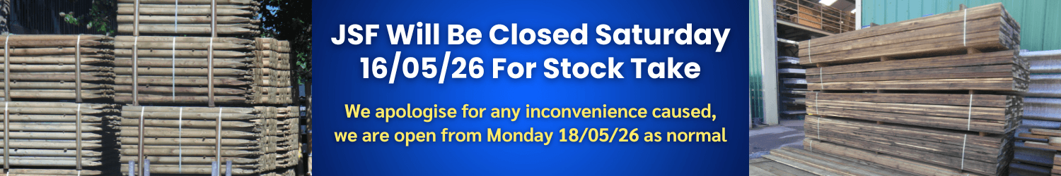 JSF Stocktake Information JSF Closed Saturday 16th of May For Stocktake
