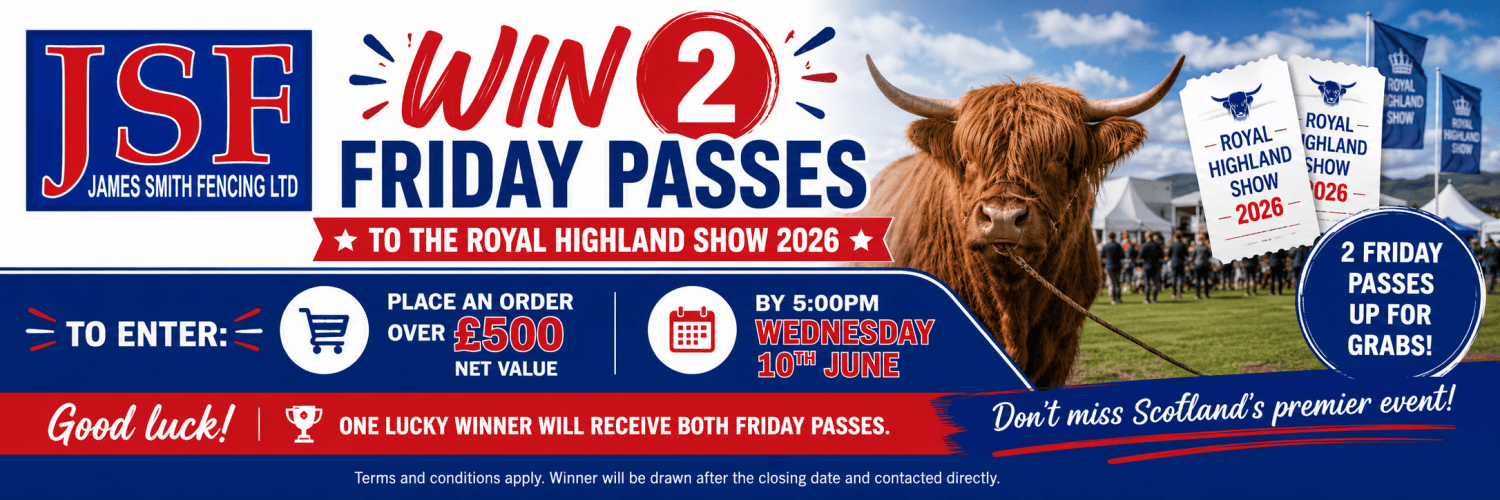 Royal Highland Show Giveaway Royal Highland show giveaway, spend over £500 for a chance to win 2 tickets