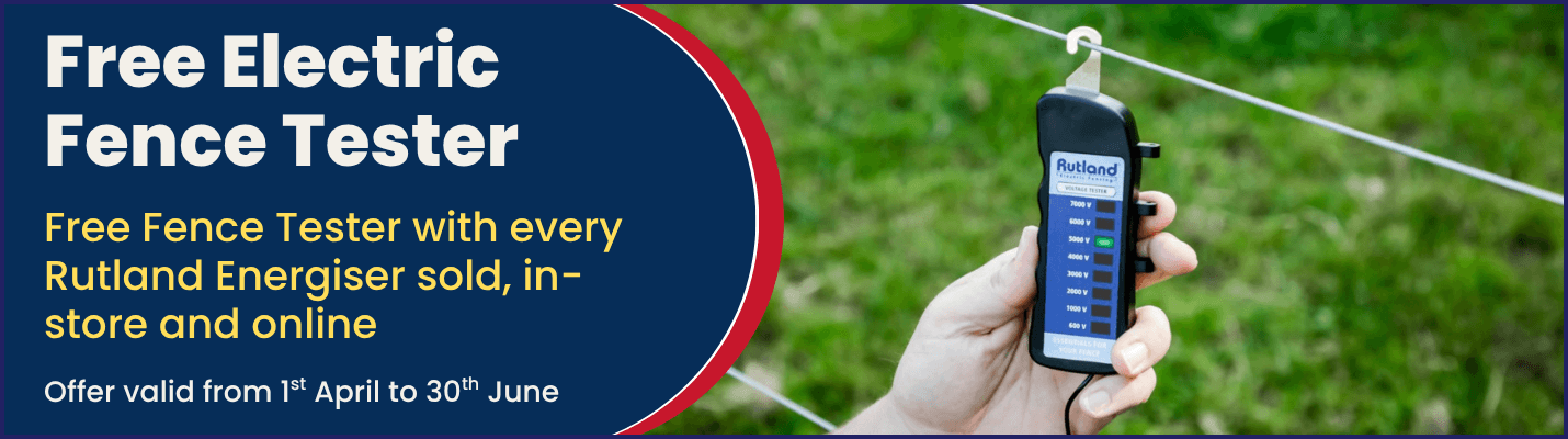 Free Electric Fence Tester with every energiser sold