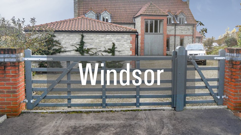 Windsor wooden gate